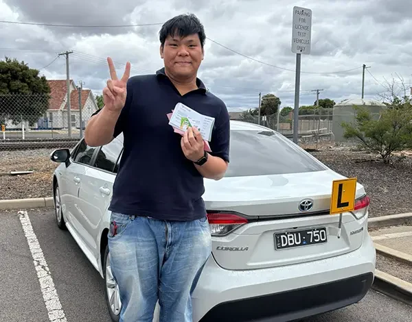 Driving licence success after patient one-to-one driving lessons