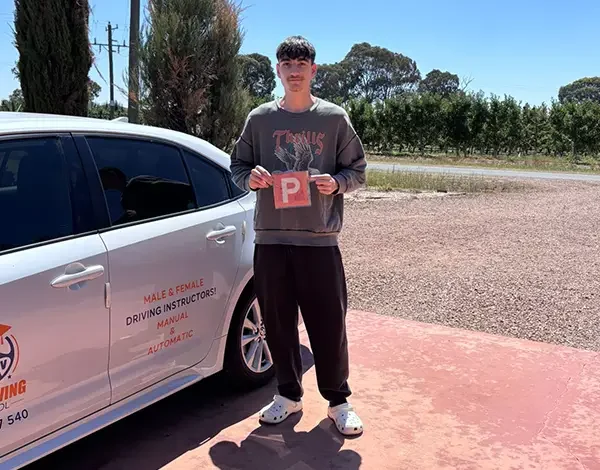 Automatic driving lesson achievement with a local Shepparton instructor