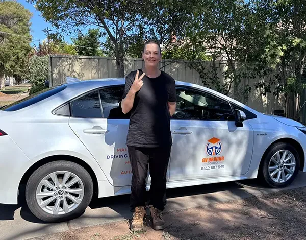 Automatic driving test success with GV Driving School in Shepparton