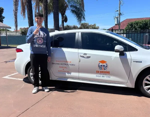 Shepparton learner finishing structured practical driving lessons