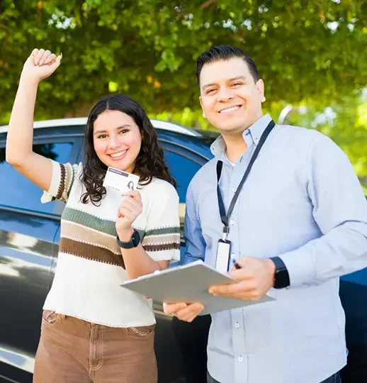 Learner choosing GV Driving School in Shepparton